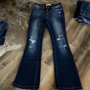 Kan can flare jean 33" length